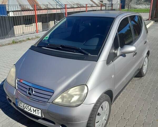 Сірий Мерседес А клас, об'ємом двигуна 1.6 л та пробігом 95 тис. км за 3100 $, фото 5 на Automoto.ua