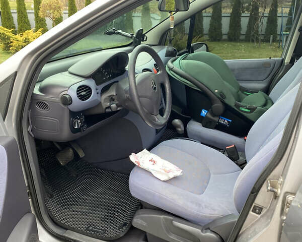 Серый Мерседес А класс, объемом двигателя 1.6 л и пробегом 195 тыс. км за 3000 $, фото 6 на Automoto.ua