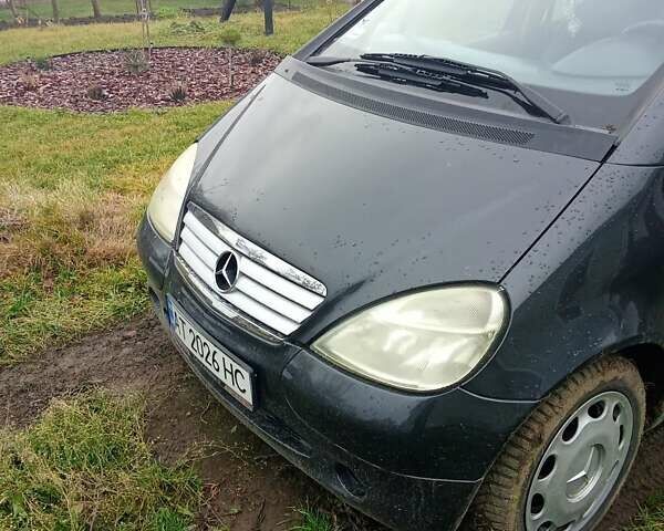 Сірий Мерседес А клас, об'ємом двигуна 1.6 л та пробігом 226 тис. км за 2150 $, фото 1 на Automoto.ua