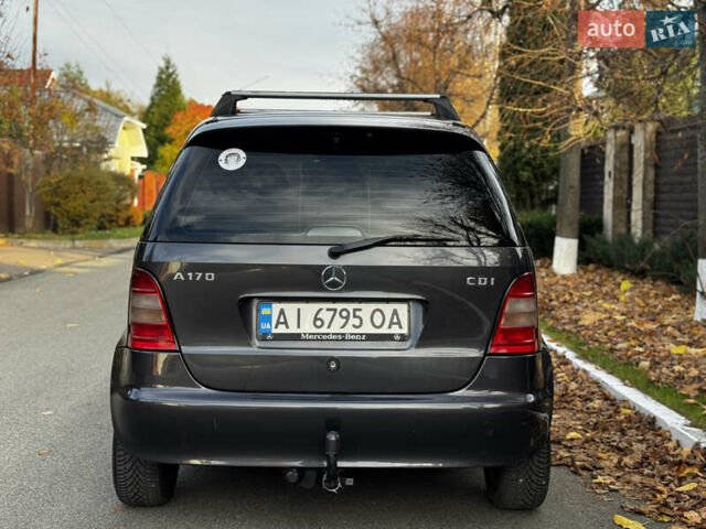 Сірий Мерседес А клас, об'ємом двигуна 1.7 л та пробігом 240 тис. км за 3300 $, фото 7 на Automoto.ua
