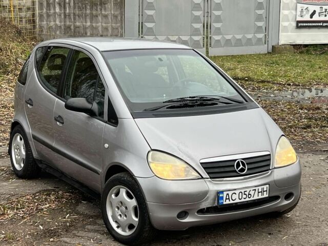 Сірий Мерседес А клас, об'ємом двигуна 1.7 л та пробігом 190 тис. км за 2550 $, фото 3 на Automoto.ua