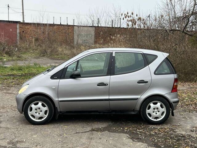 Сірий Мерседес А клас, об'ємом двигуна 1.7 л та пробігом 190 тис. км за 2550 $, фото 7 на Automoto.ua