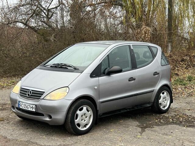 Сірий Мерседес А клас, об'ємом двигуна 1.7 л та пробігом 190 тис. км за 2550 $, фото 11 на Automoto.ua