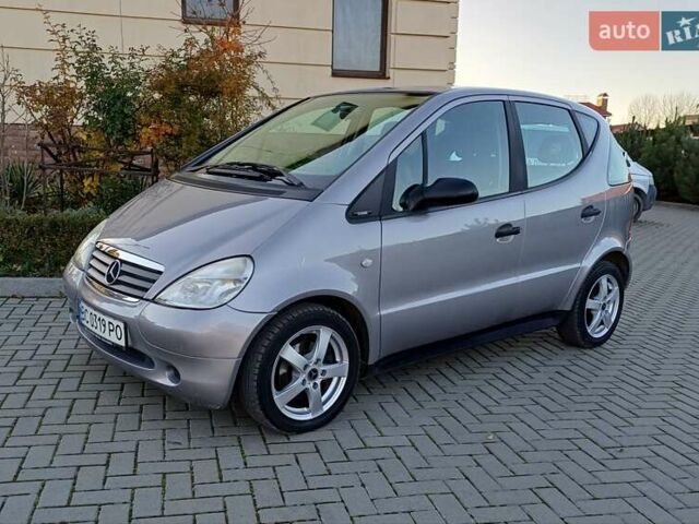 Сірий Мерседес А клас, об'ємом двигуна 1.7 л та пробігом 232 тис. км за 4000 $, фото 48 на Automoto.ua