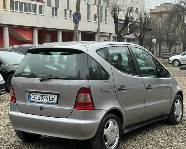 Сірий Мерседес А клас, об'ємом двигуна 1.6 л та пробігом 188 тис. км за 3999 $, фото 4 на Automoto.ua