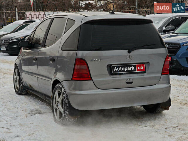 Сірий Мерседес А клас, об'ємом двигуна 2 л та пробігом 323 тис. км за 3490 $, фото 2 на Automoto.ua