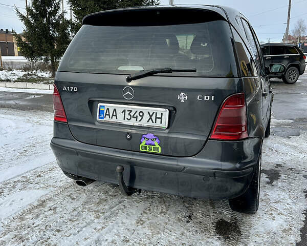 Сірий Мерседес А клас, об'ємом двигуна 1.69 л та пробігом 380 тис. км за 1999 $, фото 9 на Automoto.ua