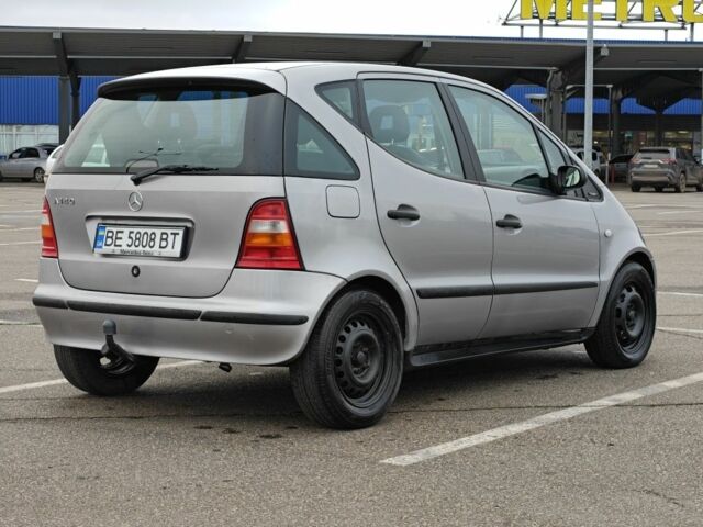 Сірий Мерседес А клас, об'ємом двигуна 1.4 л та пробігом 176 тис. км за 2700 $, фото 6 на Automoto.ua