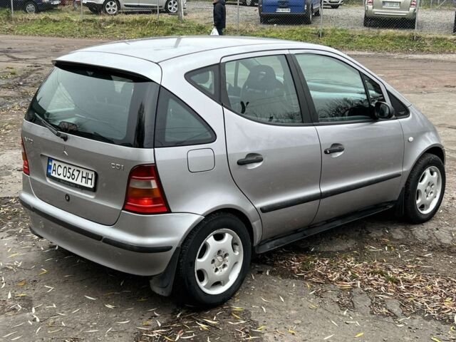 Сірий Мерседес А клас, об'ємом двигуна 1.7 л та пробігом 190 тис. км за 2550 $, фото 5 на Automoto.ua