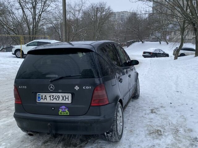 Сірий Мерседес А клас, об'ємом двигуна 1.7 л та пробігом 388 тис. км за 2999 $, фото 4 на Automoto.ua
