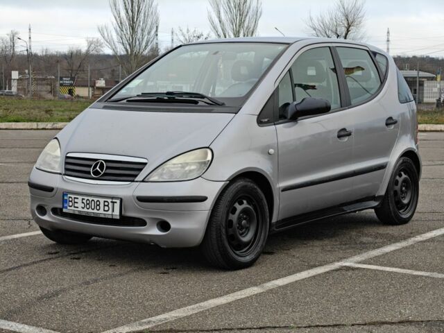 Сірий Мерседес А клас, об'ємом двигуна 1.4 л та пробігом 176 тис. км за 2700 $, фото 2 на Automoto.ua