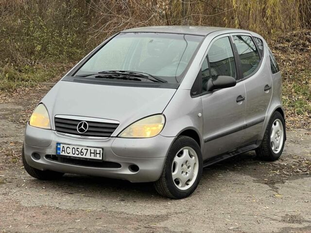 Сірий Мерседес А клас, об'ємом двигуна 1.7 л та пробігом 190 тис. км за 2550 $, фото 2 на Automoto.ua