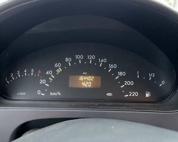 Сірий Мерседес А клас, об'ємом двигуна 1.4 л та пробігом 164 тис. км за 2500 $, фото 6 на Automoto.ua