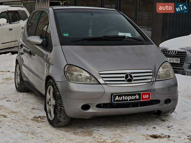Сірий Мерседес А клас, об'ємом двигуна 2 л та пробігом 323 тис. км за 3490 $, фото 1 на Automoto.ua