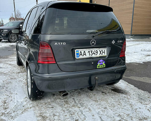 Сірий Мерседес А клас, об'ємом двигуна 1.69 л та пробігом 380 тис. км за 1999 $, фото 8 на Automoto.ua