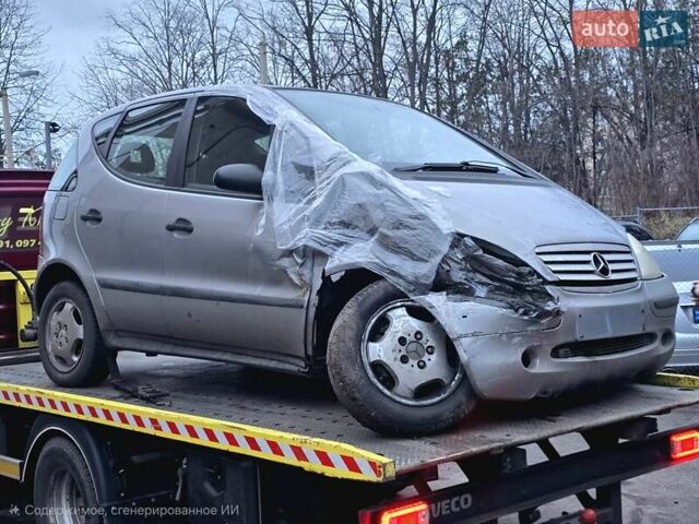 Сірий Мерседес А клас, об'ємом двигуна 1.69 л та пробігом 250 тис. км за 1500 $, фото 1 на Automoto.ua