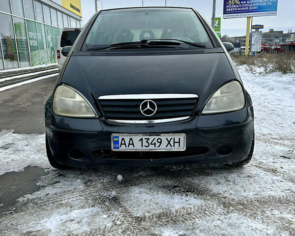 Сірий Мерседес А клас, об'ємом двигуна 1.69 л та пробігом 380 тис. км за 1999 $, фото 2 на Automoto.ua
