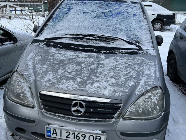 Серый Мерседес А класс, объемом двигателя 1.4 л и пробегом 200 тыс. км за 2300 $, фото 7 на Automoto.ua