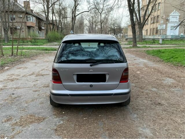 Сірий Мерседес А клас, об'ємом двигуна 1.7 л та пробігом 290 тис. км за 2900 $, фото 4 на Automoto.ua