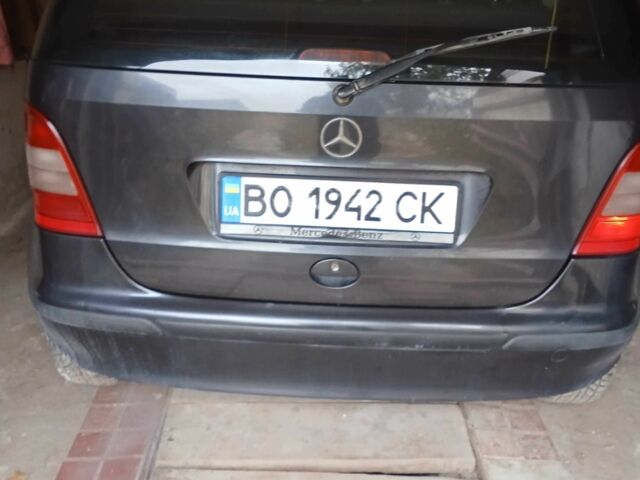 Сірий Мерседес А клас, об'ємом двигуна 1.7 л та пробігом 270 тис. км за 3000 $, фото 9 на Automoto.ua