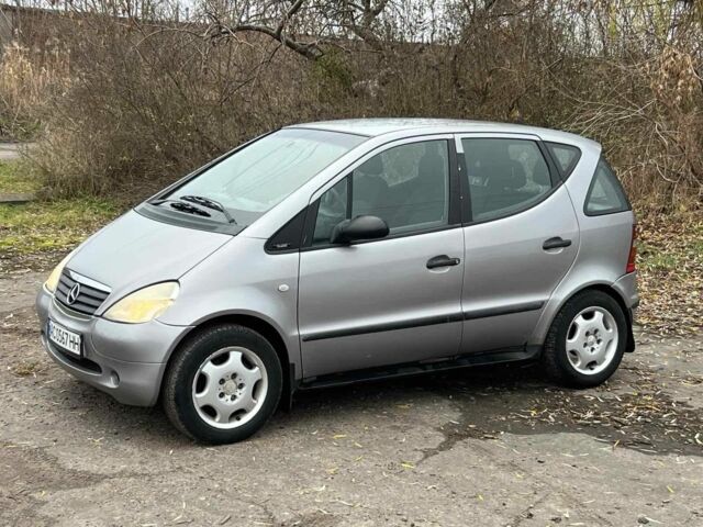 Сірий Мерседес А клас, об'ємом двигуна 1.7 л та пробігом 190 тис. км за 2550 $, фото 10 на Automoto.ua