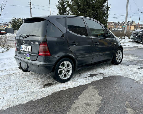 Сірий Мерседес А клас, об'ємом двигуна 1.69 л та пробігом 380 тис. км за 1999 $, фото 11 на Automoto.ua