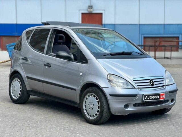 Сірий Мерседес А клас, об'ємом двигуна 1.7 л та пробігом 349 тис. км за 3890 $, фото 2 на Automoto.ua