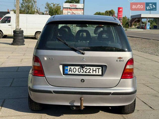 Серый Мерседес А класс, объемом двигателя 1.7 л и пробегом 251 тыс. км за 3600 $, фото 2 на Automoto.ua