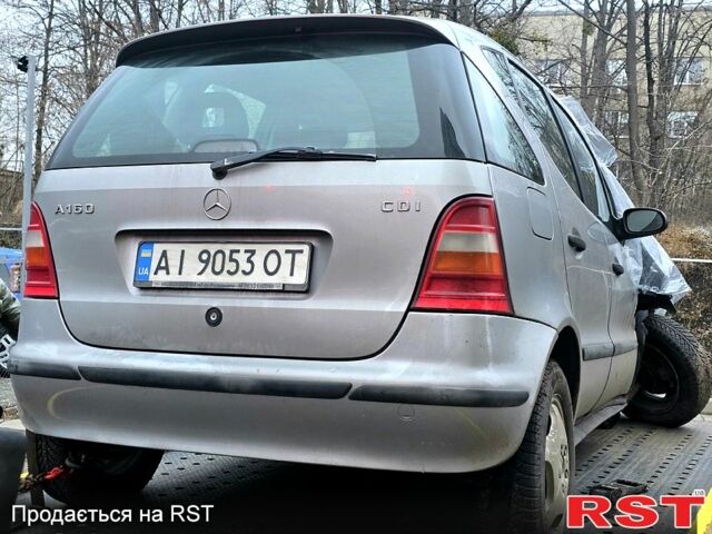 Сірий Мерседес А клас, об'ємом двигуна 1.7 л та пробігом 200 тис. км за 1500 $, фото 4 на Automoto.ua