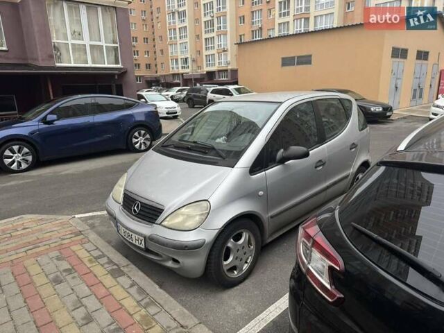 Сірий Мерседес А клас, об'ємом двигуна 1.6 л та пробігом 241 тис. км за 3000 $, фото 1 на Automoto.ua