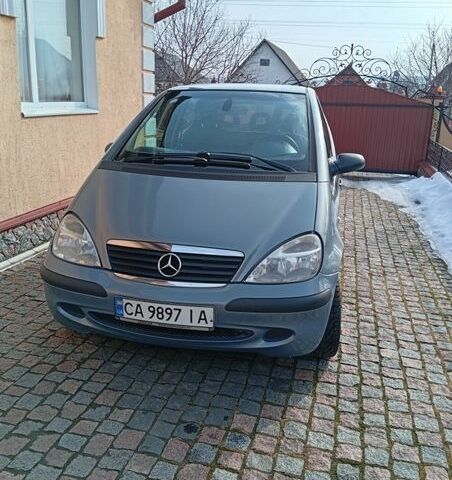 Сірий Мерседес А клас, об'ємом двигуна 1.4 л та пробігом 170 тис. км за 4000 $, фото 23 на Automoto.ua