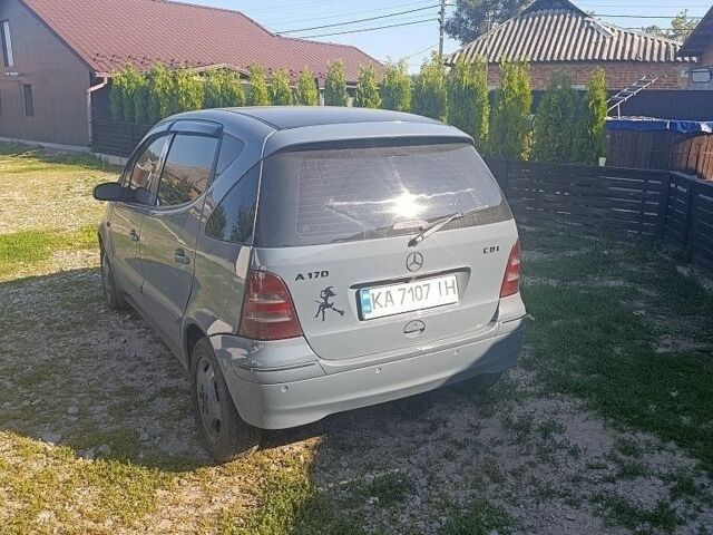 Сірий Мерседес А клас, об'ємом двигуна 1.7 л та пробігом 269 тис. км за 4500 $, фото 5 на Automoto.ua