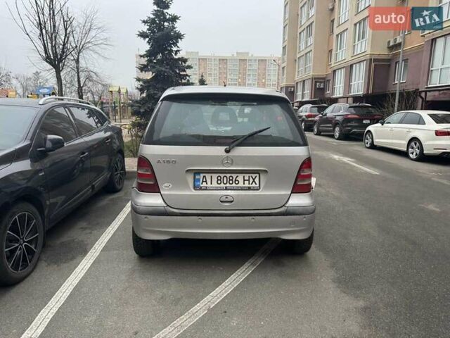 Сірий Мерседес А клас, об'ємом двигуна 1.6 л та пробігом 241 тис. км за 3000 $, фото 3 на Automoto.ua