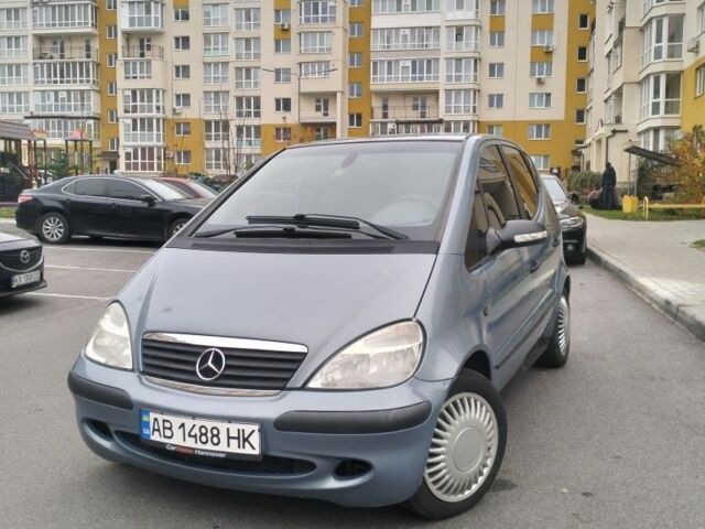 Сірий Мерседес А клас, об'ємом двигуна 1.6 л та пробігом 225 тис. км за 3650 $, фото 7 на Automoto.ua