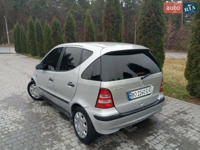 Серый Мерседес А класс, объемом двигателя 1.7 л и пробегом 265 тыс. км за 3555 $, фото 11 на Automoto.ua