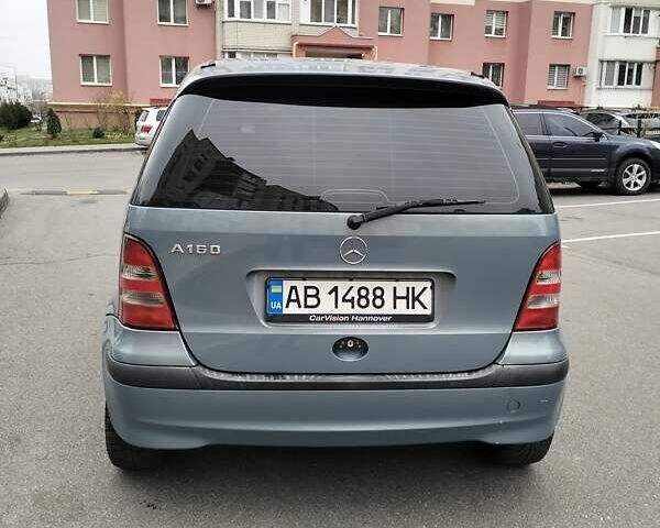 Сірий Мерседес А клас, об'ємом двигуна 1.6 л та пробігом 225 тис. км за 3650 $, фото 12 на Automoto.ua