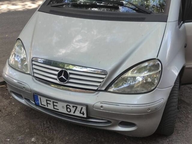 Серый Мерседес А класс, объемом двигателя 1.7 л и пробегом 855 тыс. км за 2500 $, фото 1 на Automoto.ua