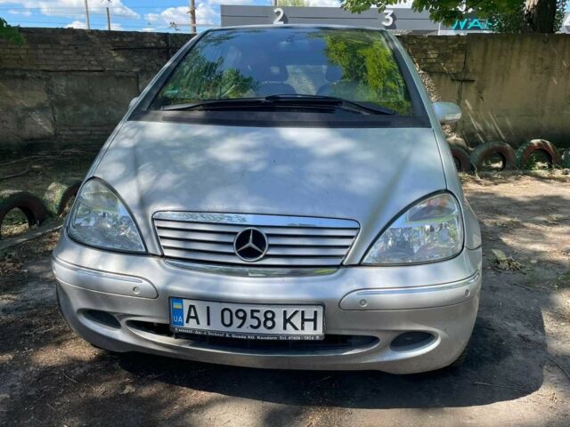 Сірий Мерседес А клас, об'ємом двигуна 1.9 л та пробігом 155 тис. км за 2900 $, фото 3 на Automoto.ua