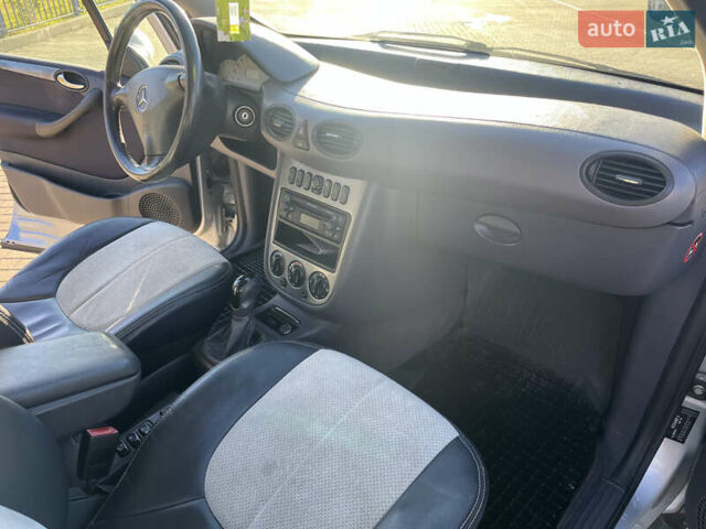 Сірий Мерседес А клас, об'ємом двигуна 1.6 л та пробігом 184 тис. км за 3400 $, фото 22 на Automoto.ua