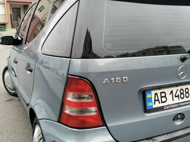 Сірий Мерседес А клас, об'ємом двигуна 1.6 л та пробігом 225 тис. км за 3650 $, фото 4 на Automoto.ua