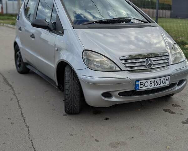 Серый Мерседес А класс, объемом двигателя 1.7 л и пробегом 192 тыс. км за 3450 $, фото 1 на Automoto.ua