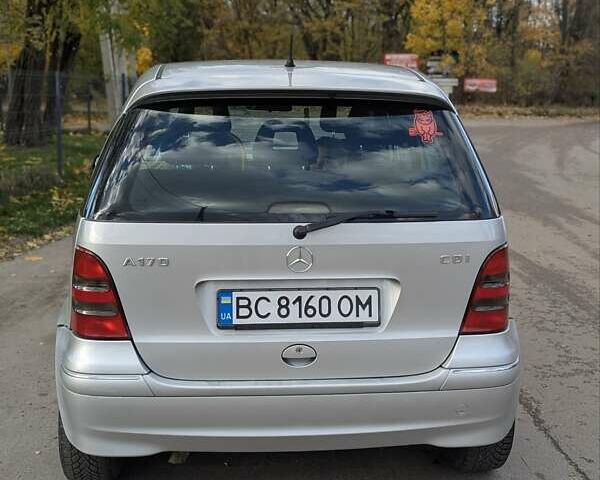 Серый Мерседес А класс, объемом двигателя 1.7 л и пробегом 192 тыс. км за 3450 $, фото 4 на Automoto.ua