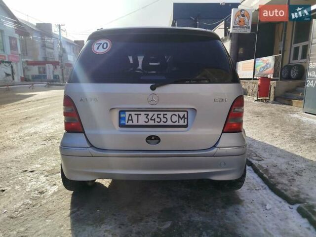 Сірий Мерседес А клас, об'ємом двигуна 1.7 л та пробігом 205 тис. км за 3500 $, фото 9 на Automoto.ua