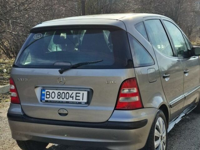 Сірий Мерседес А клас, об'ємом двигуна 1.7 л та пробігом 283 тис. км за 3900 $, фото 1 на Automoto.ua