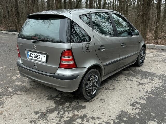 Серый Мерседес А класс, объемом двигателя 1.6 л и пробегом 179 тыс. км за 3550 $, фото 1 на Automoto.ua