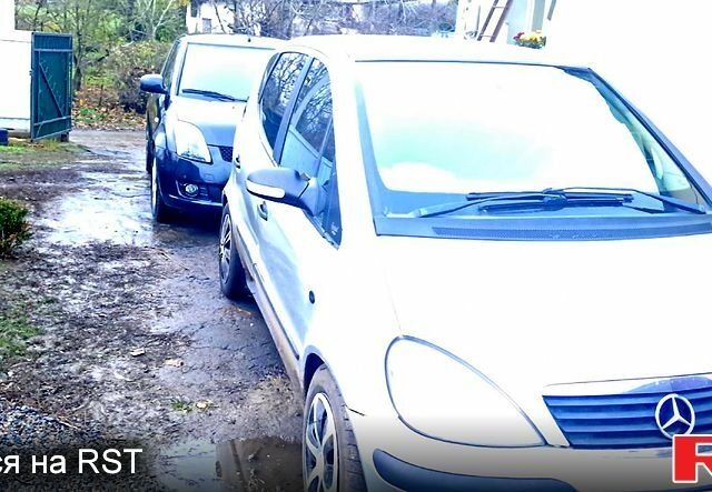 Сірий Мерседес А клас, об'ємом двигуна 1.4 л та пробігом 200 тис. км за 3000 $, фото 2 на Automoto.ua