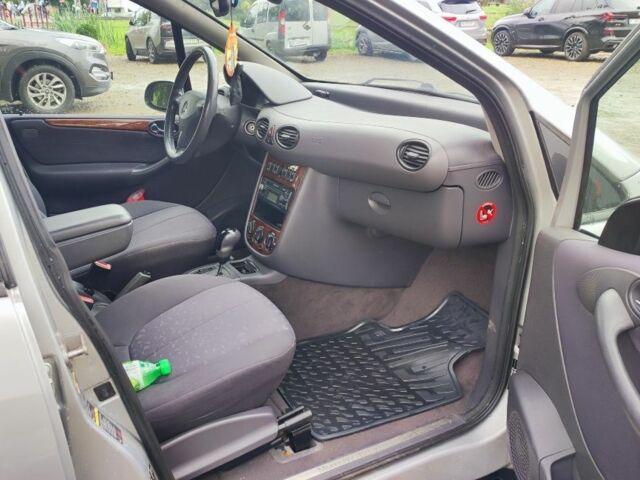 Сірий Мерседес А клас, об'ємом двигуна 1.6 л та пробігом 218 тис. км за 2800 $, фото 12 на Automoto.ua