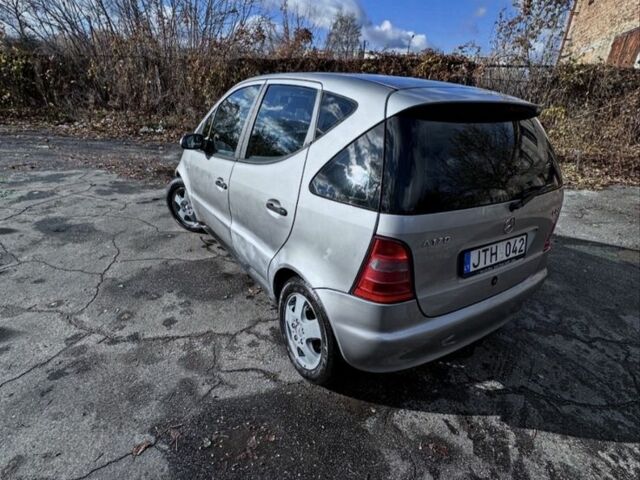 Сірий Мерседес А клас, об'ємом двигуна 1.7 л та пробігом 190 тис. км за 1800 $, фото 12 на Automoto.ua