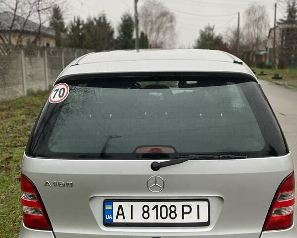 Серый Мерседес А класс, объемом двигателя 1.6 л и пробегом 219 тыс. км за 5800 $, фото 3 на Automoto.ua