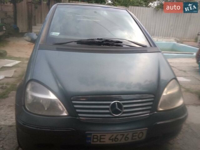 Сірий Мерседес А клас, об'ємом двигуна 1.9 л та пробігом 250 тис. км за 2800 $, фото 2 на Automoto.ua